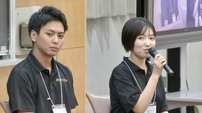 学生が学部10周年記念シンポジウム「サステナビリティ人材の育成へ」に登壇しました