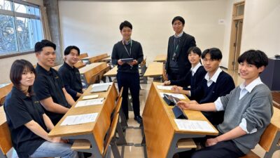 「高大連携」対面販売に向けて打ち合わせを実施