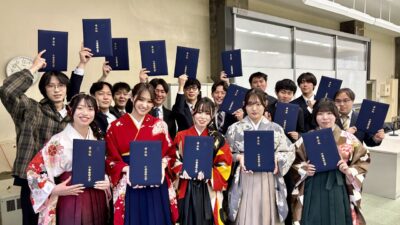 9期生が卒業しました。